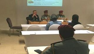 خلال إحدى جلسات مؤتمر الخليج العربي لعلوم الأدلة الجنائية