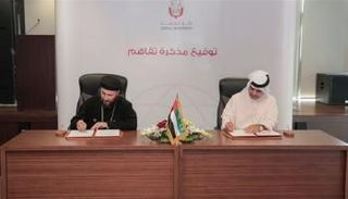 توقيع مذكرة التفاهم بين قضاء أبوظبي والكنيستين