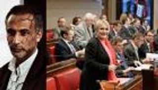 بالصور.. لجنة برلمانية سويسرية لدعم ضحايا حفيد البنا