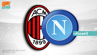 نابولي يسعى لتعزيز صدارته على حساب ميلان