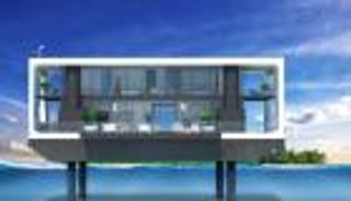 بالصور.. منازل عائمة تقاوم الأعاصير المدمرة