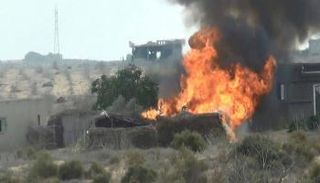 الجيش المصري يستهدف وكرا إرهابيا بشمال سيناء- صفحة المتحدث العسكري