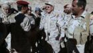 بالصور.. نائب الرئيس اليمني وقيادات التحالف يتابعون التقدم نحو صنعاء