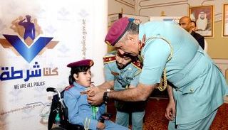 تحقيق أمنية طالبة إماراتية من ذوي الهمم