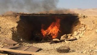 الجيش المصري يدمر أهدافا ارهابية بوسط سيناء