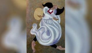 إحدى لوحات الفنان التشكيلي المصري إيهاب شاكر 