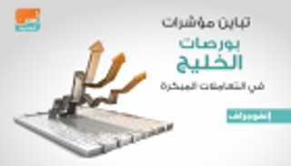 إنفوجراف.. تباين مؤشرات بورصات الخليج في التعاملات المبكرة