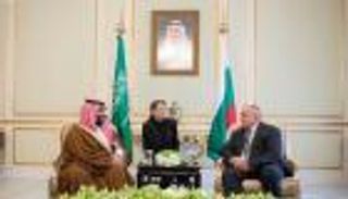 ولي العهد السعودي يلتقي رئيس وزراء بلغاريا