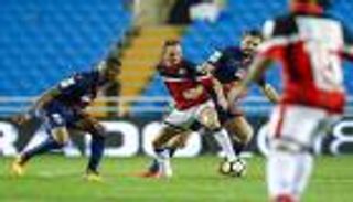 الرائد يهزم الفيحاء بثنائية في غياب شيكابالا