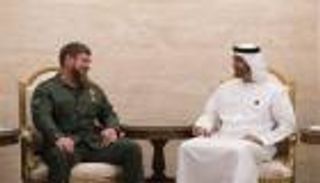 محمد بن زايد يبحث مع الرئيس الشيشاني تعزيز العلاقات الثنائية