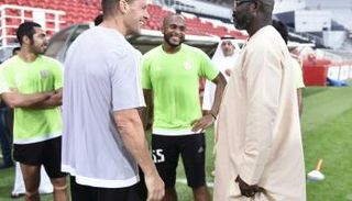 جورج وايا يزور نادي الجزيرة