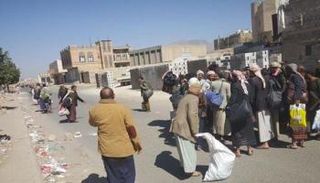 مشاهد لفرار عناصر الحوثي بعد هزيمتهم