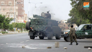 قوات من الحرس الجمهوري الموالية للرئيس السابق علي صالح في صنعاء