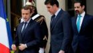 ماكرون يدعو لاجتزاز مليشيا الحشد الشعبي الموالية لإيران