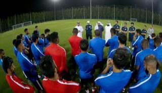 التدريب الأول لشباب الأهلي بقيادة مهدي