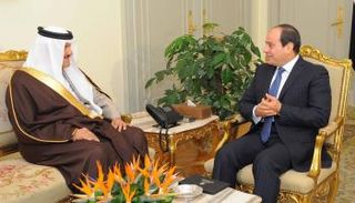 السيسي والأمير سلطان بن سلمان
