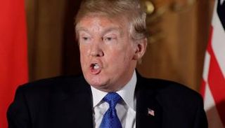 الرئيس الأمريكي دونالد ترامب