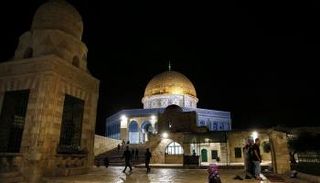 مسجد قبة الصخرة بالقدس المحتلة