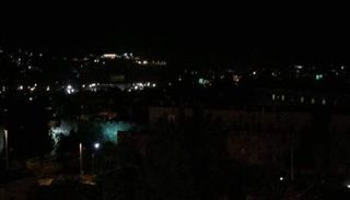 الأنوار تنطفئ في المسجد الأقصى بالتزامن مع خطاب ترامب