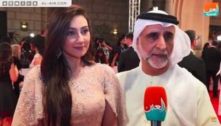 دكتور حبيب غلوم والفنانة هيفاء حسين