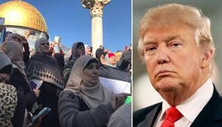 قرار ترامب بشأن القدس واجه ثورة غضب فلسطينية وعربية وإسلامية