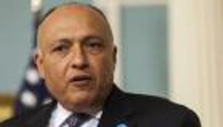 شكري: مصر ستعمل مع من لديه القدرة على إقامة الدولة الفلسطينية