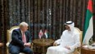 محمد بن زايد يبحث سبل مواجهة الإرهاب مع وزير خارجية بريطانيا