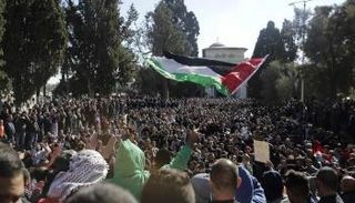 مظاهرات في القدس رفضا لقرار ترامب