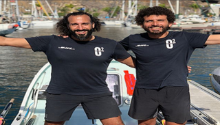 المغامر عمر سمرة مع رفيق التحدي المغامر عمر نور