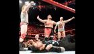 جو وسيزارو وشيموس يشنون اعتداء مدمرا ضد فريق "ذا شيلد"