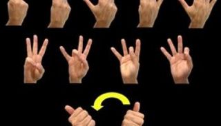 لغة الإشارة