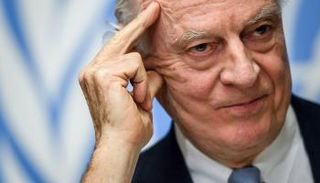 دي ميستورا غاضب من فشل جنيف 8 - أ. ف. ب