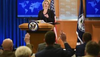 المتحدثة باسم وزارة الخارجية الأمريكية هيذر ناورت- أ. ف. ب