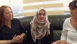 الألمانية المنضمة لداعش وسط أسرتها