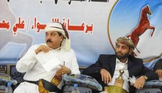 قيادات فرع حزب المؤتمر خلال اجتماع ذمار