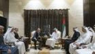 محمد بن زايد يستقبل رئيس "الفيفا"