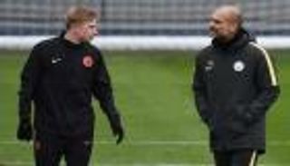 جوارديولا يحبس أنفاسه بسبب دي بروين 