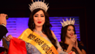 بالصور.. المغربية شيرين حسني "ملكة جمال العرب"