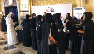 مشاركات في قمة المرأة والأمن والسلام بأبوظبي