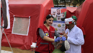 السعودي الألماني بدبي يخفف من معاناة لاجئي الروهينجا 