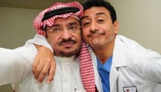 السدحان مع ناصر القصبي رفيقه في