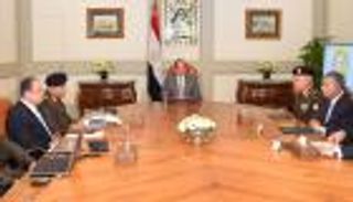 السيسي يجتمع بالقيادات الأمنية بعد ساعات من استهداف مطار العريش