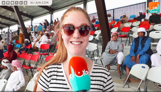 زوار المهرجان يعربون عن سعادتهم