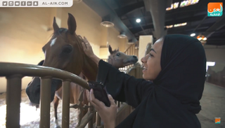 خلال زيارة مرابط الخيول