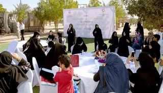 المخيم جمع عدداً كبيراً من الأسر المتعففة