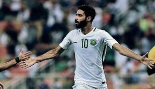 هزاع الهزاع لاعب منتخب السعودية