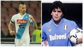 ماريك هامسيك - دييجو مارادونا    