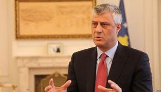 رئيس كوسوفو هاشم تقي - أرشيفية 