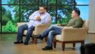 أحمد رزق وإدوارد في دار المسنين برعاية منى أبو حمزة