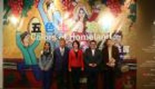 بالصور.. رسومات فلاحين صينيين في معرض ثقافي بالقاهرة